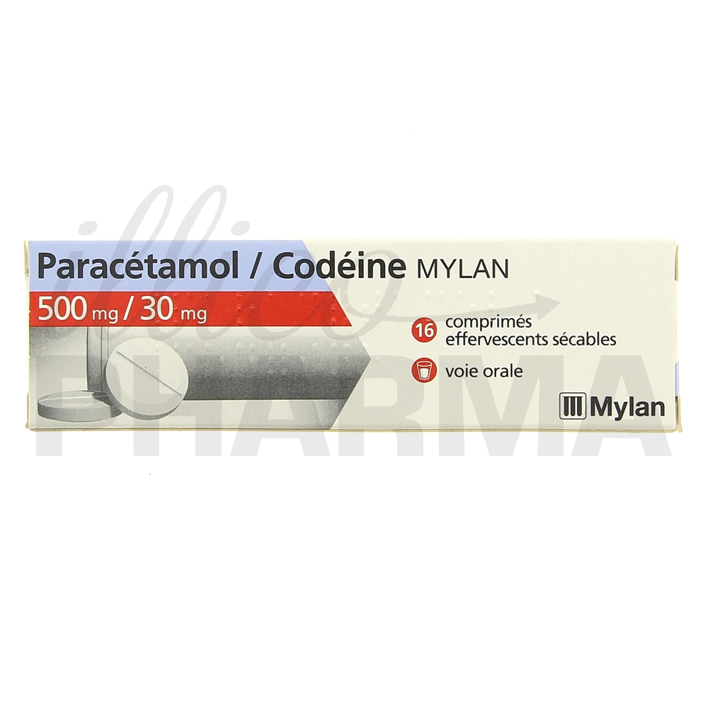 Paracetamol-codeine mylan 500mg